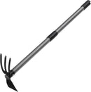 Weeding Tool, Hoe Cultivator 2 in 1 Garden Tools - 31" Heavy Duty Weeder Hand Tiller Weeding Rake for Flower Beds Yard Lawn Gardening Digging Planting by GreenHaven Gardens