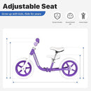 Balance Bike for Toddlers Ages 1.5–5 – No-Pedal Training Bike with Adjustable Seat & Handlebar, Lightweight Frame, Easy Assembly for Boys & Girls by TinyTreasures Baby Boutique
