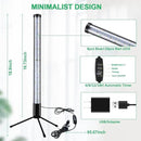2-Pack, T10 Vertical Grow Light, 6000K Full Spectrum Desktop Plant Light 18.9",Hung or Stood, with 3 Modes & 5 Dimming Levels, Suitable Small & Medium Plants Indoors, Auto On Off Timing 4/8/12/18Hrs by GreenHaven Gardens