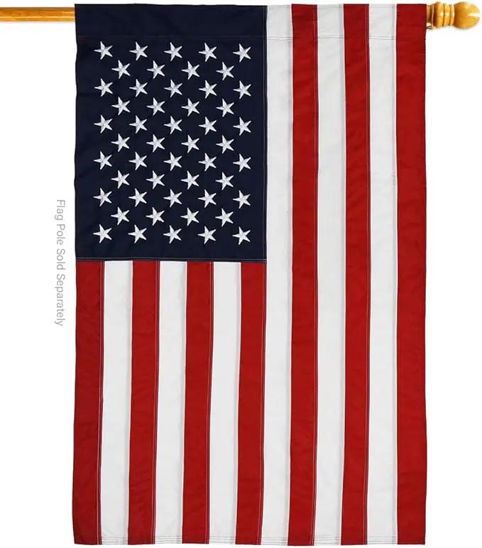 Marine Corps House Flag - Pack Armed Forces USMC Semper Fi United State American Military Veteran Retire Official USA Embroidery - Banner Small Garden Yard Gift Double-Sided Made In 28 X 40, photo 2 of 11