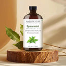 Majestic Pure Spearmint Essential Oil with Glass Dropper - Huge 4 Fl Oz - 100% Pure and Natural Spearmint Oil - Premium Grade Essential Oils for Diffuser, Aromatherapy, Soap and Candle Making by CozyNest Decor