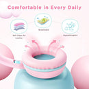 Kids Headphones Wired with Microphone, Over Ear 85/94dB Volume Limited Headphones with Share Port, Stereo Sound Foldable Headset for Teens/Boys/Girls - Pink by TinyTreasures Baby Boutique