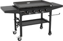 Blackstone 1554 36” Omnivore Griddle with Folding Side Shelves, Powder Coated Steel, Black by GreenHaven Gardens