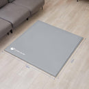 ANGELBLISS Baby Playpen Mat, Self-Inflating Play Mat for Babies and Toddlers, Roll Up & Waterproof Foam Crawling Mat for Floor, Portable Playmat for Babies with Travel Bag Grey (50×50in) by TinyTreasures Baby Boutique