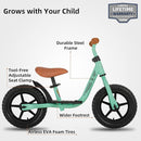 JOYSTAR 10"/12" Toddler Balance Bike for Girls & Boys, Ages 18 Months to 5 Years, Kids Push Bike with Footrest & Adjustable Seat Height, First Birthday Gifts for 2-5 Boys Girls by TinyTreasures Baby Boutique