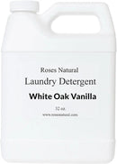Plant-Based Liquid Laundry Detergent, 32 Fl Oz, Multiple Scents, HE Compatible (White Oak Vanilla) by CozyNest Decor