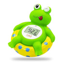 b&h Baby Bath Thermometer Frog - Easy to Read Display | BPA-Free| Fahrenheit or Celsius | Digital Water Temperature Thermometer for Newborns & Infants, Safe Floating Bath Toy by TinyTreasures Baby Boutique