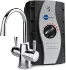 InSinkErator Stainless Steel Tank, HC250C-SS HOT250 System, 2-Handle Drinking Faucet in Chrome with 2/3-Gallon, Filter-Compatible Instant Hot/Cold Water Dispenser