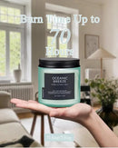 M&SENSE Candle Oceanic Breeze Scented, 11.6oz 70 Hour Long Lasting 2 Wick Pineapple & Mango Scent Natural Soy Candles for Home Scented, Stress Relief Gifts for Women/Men by CozyNest Decor