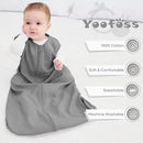 Yoofoss Baby Sleep Sack 18-24 Months Baby Wearable Blanket 100% Organic Cotton 2-Way Zipper Toddler Sleeping Sack，3 Pack Soft Lightweight Sleep Sacks for Babies by TinyTreasures Baby Boutique