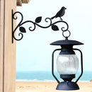 Hanging Plants Bracket 12" Bird Planter Outdoor Hooks Hangers for Flower Baskets Pot Bird Feeder Wind Chimes Lanterns Patio Garden Outdoor Indoor Metal Black, 4 Packs by GreenHaven Gardens