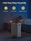 Nuwave OxyPure Zero Plus Air Purifier, Save on Filter Replacements, Covers up to 3210ft² Large Room with Powerful Motor, Captures 99.99% of Particles, Dust, Smells, Sleep Mode for Bedroom by TinyTreasures Baby Boutique