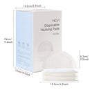 NCVI Super Absorbent Disposable Nursing Pads 180 Count, Stay Dry Breast Pads for Leaking Milk, Soft and Breathable, Leakproof Nipple Pads Individually Wrapped, Breastfeeding Essentials for Moms by TinyTreasures Baby Boutique