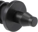 uxcell Barb Drip Pipe End Closure Cap 4mm and 8mm Inner Diameter Hose Plug Connector for Garden Agricultural Irrigation System, Plastic 10pcs