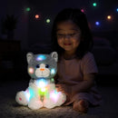 Cuteoy Light-up Singing Plush Cat LED Musical Kitty Stuffed Animal Adjustable Volume Lullaby Plushies Birthday Christmas Toy Gifts for Kids Toddler Girls, 10.5" by TinyTreasures Baby Boutique