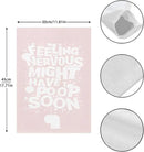 Feelingss Nervous Might Have To Poop Soon Funny Saying Quotes Garden Flag 12x18 Double Sided Novelty Garden Decor Flag for Outside by GreenHaven Gardens