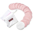 Momcozy Reusable Nursing Pads, Innovative Use of One Way Moisture-Wicking Fabric & 3-Layer Washable Breast Pads, Ultra-Thin Design, Light and Unburden, 14 Pack + Wet & Dry Separation Bag + Wash Bag by TinyTreasures Baby Boutique