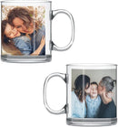 Personalized Coffee Mug – Custom Photo, Text, or Logo Ceramic Mug Tea Cup | Taza Personalizada with Picture or Message | Customized Gift Idea for Men & Women, Mom, Dad, Friends - Clear | 11oz by TinyTreasures Baby Boutique