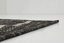 Unique Loom Outdoor Border Collection Area Rug - Soft Border (2' x 6' 1" Runner, Black/ Ivory) by GreenHaven Gardens