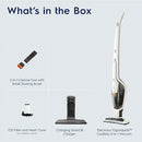 Electrolux Ergorapido Cordless 2-in-1 Vacuum Cleaner with High Suction Power and 180-Degree EasySteer Mobility, 48-Minute Run Time, 2 Power Modes, Satin White by CozyNest Decor