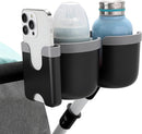 Accmor Stroller Cup Holder with Phone Holder, Bike Cup Holder, Universal Cup Holder for Uppababy Nuna Doona Strollers, 2-in-1 Cup Phone Holder for Stroller, Bike, Wheelchair, Walker, Scooter by TinyTreasures Baby Boutique