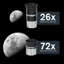 Celestron - NexStar 130SLT Computerized Telescope - Compact and Portable - Newtonian Reflector Optical Design - SkyAlign Technology - Computerized Hand Control - 130mm Aperture Grey by TinyTreasures Baby Boutique