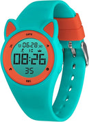 Kids Watches for Girls Boys Digital Sport Watch with Step Counter Pedometer Vibration Alarm Clock, No App Waterproof Fitness Tracker Kids Watch Boys Girls Teens Students Ages 5-16 by TinyTreasures Baby Boutique