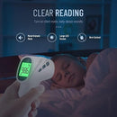 Touchless Thermometer for Adults, Digital Infrared Thermometer Gun with Fever Alarm, Forehead and Object 2 in 1 Mode, Fast Accurate Results (Gray) by TinyTreasures Baby Boutique