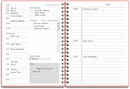 Tiankool Undated Daily Planner,Undated Planner with Hourly Schedules, Top Priorities Items and To Do List, A5 Daily Organizer Notebook to Increase Productivity, 5.8 × 8.2 Inch,Pink by TinyTreasures Baby Boutique