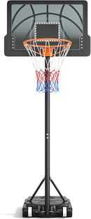 Kids Basketball Hoop, 3.6-7 FT Height Easy Adjustable, Portable Basketball Hoop Outdoor Indoor for Kids/Teens/Youth, 30" Backboard by TinyTreasures Baby Boutique