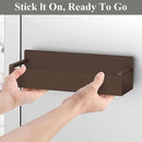 6 Pack Magnetic Spice Rack Organizer for Refrigerator and Oven, Brown Fridge Organizers and Storage for Kitchen by CozyNest Decor