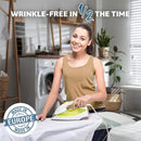 Bartnelli Classic Ironing Board with New Patent Technology | Made in Europe Iron Board with Patent Fast-Glide Zone, 4 Layer Cover & Pad, Height Adjustable, Safety Iron Rest, 4 Premium Steel Legs by CozyNest Decor