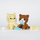 Wizardi Amigurumi DIY Crochet Kit - Cats F07N8-M124 by TinyTreasures Baby Boutique