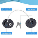 8 Pieces Refrigerator Locks for Children Adults with 10 Keys, Fridge Lock, Freezer Door Safety Cabinet Lock and Child Safety Cabinet Locks with Strong Adhesive (Black) by TinyTreasures Baby Boutique