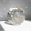 Clear Crystal Suncatcher Ball Prism Glass Sphere Faceted Gazing Ball Rainbow Maker Window Prisms Suncatcher for Window, Sun Catcher(150mm/5.91inch) by GreenHaven Gardens