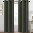 H.VERSAILTEX Blackout Curtains for Bedroom Thermal Insulated Room Darkening Living Room Curtains 84 Inch Long Grommet Privacy Protection Window Curtain Panels/Drapes for Nursery, 2 Panels, Olive by CozyNest Decor