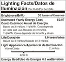 Brightown G40 Led Replacement Light Bulbs 1W Shatterproof Globe Bulb Fits E12 or C7 Candelabra Screw Base Sockets, 1.5 Inch Dimmable Light Bulbs for Indoor Outdoor Patio Decor, Warm White, 15 Pack by GreenHaven Gardens