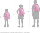 Elementary School Backpack for Girls | Doubleday Collection | 17" Unicon Pink Design | Tailored for Young Teens by TinyTreasures Baby Boutique