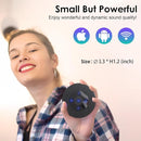 XLEADER Small Bluetooth Speaker (Gift Box Packed) Portable Speakers Bluetooth Wireless with Mic/Micro SD/Aux Input, Touch Design, Deep Bass, 12H Playtime, Mini Speaker for iPhone Laptop PC Office Car by TinyTreasures Baby Boutique