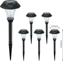 SmartYard Solar Pathway LED Lights -12 Pack  (Warm White)