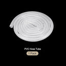 5/8" x 0.8" Braided Clear Plastic PVC Tubing 10ft High Pressure Flexible Reinforced Vinyl Tube, [for Garden Irrigation, Water Hose, Fish Tank, Water Transfer] - 15.9x20.6mm by GreenHaven Gardens