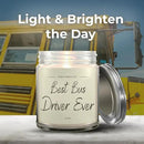 1OAK Vanilla Candle - Thank You Bus Driver Gifts for Women, Men - Bus Driver Appreciation & Retirement Gifts by CozyNest Decor