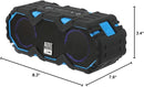 Altec Lansing LifeJacket Mini - Waterproof Bluetooth Speaker with Lights, Portable Wireless Speaker for Pool, Beach, Hiking, Sports, Camping, 16 Hour Playtime, Floats in Water by TinyTreasures Baby Boutique
