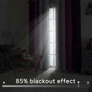 HOMEIDEAS Purple Ombre Blackout Curtains, 52 X 84 Inch Length Gradient Color Room Darkening Curtains with Grommet Thermal Insulated Window Drapes for Living Room, Bedroom, 2 Panels by TinyTreasures Baby Boutique