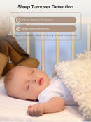 bonoch Add-on Baby Camera Unit for BBM14/BBM16, 1440p HD Video Baby Monitor Camera No WiFi, Security Split-Screen, Auto Night Vision, 4X Zoom, 2-Way Audio, Temperature Sensor, 3 White Noise 3Lullabies by TinyTreasures Baby Boutique