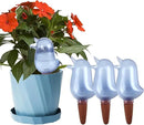 4 Pack Self Watering Spikes, Indoor Plant Watering Globes, Bird Shape Automatic Irrigation Spikes,Plant Watering Devices（Blue） by GreenHaven Gardens