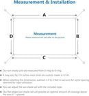Eden's Decor Straight Flat-Edged Sun Shade Sail Rectangular 16' x 22' Wheat UV-Blocking Outdoor Canopy Fabric Cloth Awning for Pergola Patio Garden Backyard Custom Size by GreenHaven Gardens