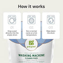 Grab Green Washing Machine Cleaner, 5 Count, Fragrance Free, Mineral Based Removes Deposits and Odors, Naturally Cleans by CozyNest Decor