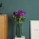 Purple Fake Roses Artificial Flowers - 16 Pcs Fake Artificial Roses Silk Flowers with Stems for Home Wedding Hotel Office Centerpiece Decor by CozyNest Decor