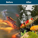 White Koi Pond Filter Pad Fine Bulk - Cut to Fit - Durable Fish Pond Filter Media - Water Garden Aquariums Filter Material - 39.6" (3.3 ft) x 8" x 3/5" - 4/5" Thickness - 2 Pack by GreenHaven Gardens